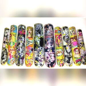 Hand crafted custom 10pc 3xl long acrylic press on nails sz large